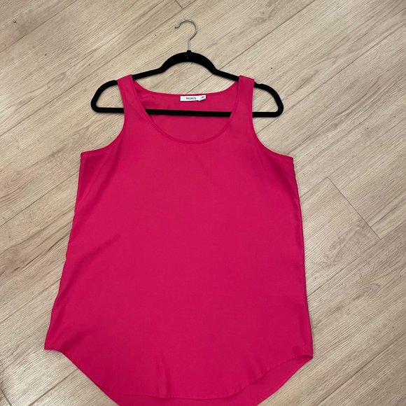 RICKIS Magenta/ Hot Pink Sleeveless Top Size M - Picture 6 of 6
